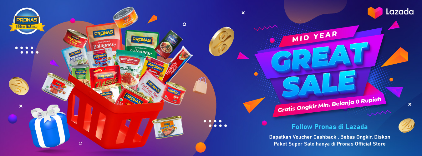 Lazada Pronas Mid Year Great Sale